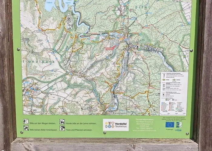 Апартаменты 2 Fluesse Mit Dachterrasse Fuer 6 Gaeste Und Max 2 Hunde In 1a Lage Шляйден